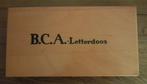 Vintage B.C.A. Letterdoos, Antiek en Kunst, Ophalen of Verzenden