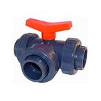 CH 3-weg kogelkraan PVC Ø50 mm – professionele uitvoering, Tuin en Terras, Overige typen, Nieuw, Ophalen of Verzenden, CH (PVC appendages & afsluiters)