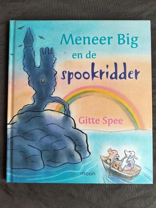 Gitte Spee - Meneer Big en de spookridder, Boeken, Kinderboeken | Kleuters, Zo goed als nieuw, Fictie algemeen, Jongen of Meisje