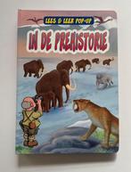 Geweldig pop up boek In de prehistorie in nieuwstaat!, Boeken, Ophalen of Verzenden, Zo goed als nieuw, Non-fictie