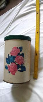 Leuk Tomado Blik met Roos, Verzamelen, Blikken, Ophalen of Verzenden, Gebruikt, Suiker, Overige merken