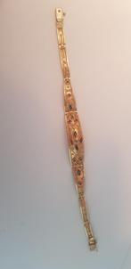 Gouden Byzanthijnse armband., Sieraden, Tassen en Uiterlijk, Armbanden, Goud, Goud, Ophalen of Verzenden, Zo goed als nieuw