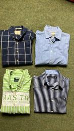 4  merk overhemden 140, Gebruikt, Overhemd of Blouse, Ophalen of Verzenden, Scotch & Soda