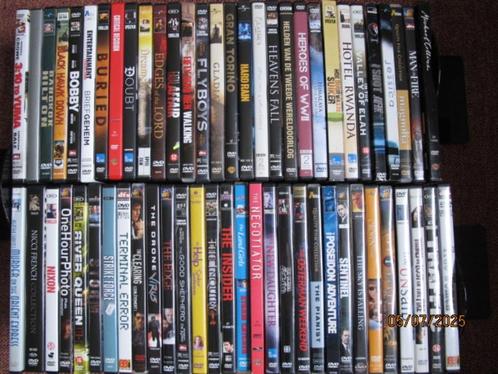 dvd (0,75) drama - action - speelfilm - thriller - 4+1gratis, Cd's en Dvd's, Dvd's | Overige Dvd's, Zo goed als nieuw, Boxset