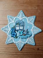 Stans kaart opleg met 3d plaatje kerst, Ophalen of Verzenden, Nieuw, Kerst