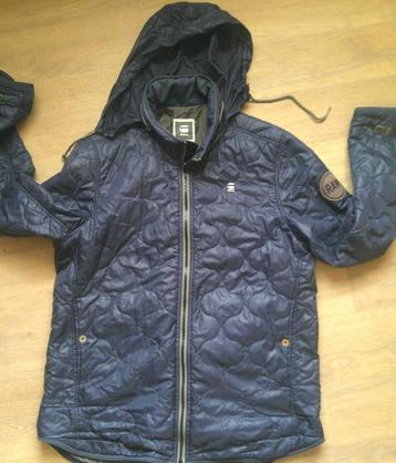 G-STAR blauw tussen jas jack maat XL beschikbaar voor biedingen