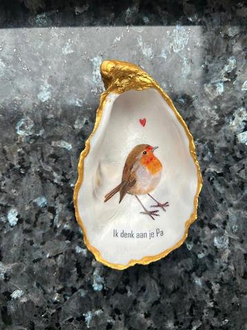 Oester met de tekst ik denk aan je gemist overleden liefde beschikbaar voor biedingen