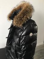 Moncler Jas Orgineel Zwart Maat 4 Large met factuur, Ophalen, Zo goed als nieuw, Maat 52/54 (L), Zwart