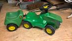 John Deere looptrekker met kar / aanhanger, Ophalen of Verzenden, Zo goed als nieuw