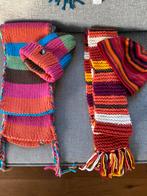 2 leuke setjes sjaal & muts voor de wintersport, Kleding | Dames, Ophalen of Verzenden, Zo goed als nieuw, Maat 36 (S), Overige typen