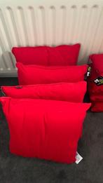 Voor 4 stoelen nieuwe Rode Tuinkussens - Met Prijskaartje!, Ophalen, Nieuw
