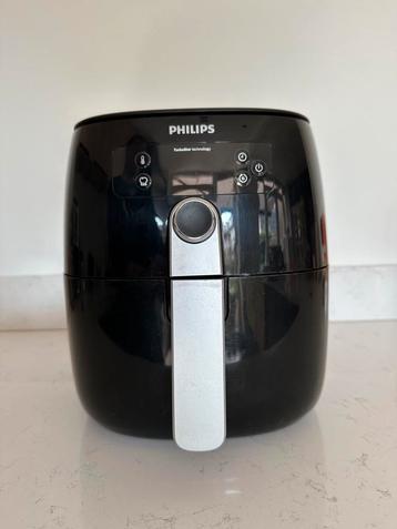Philips Airfryer / air fryer incl mandje + nieuwe grillpan