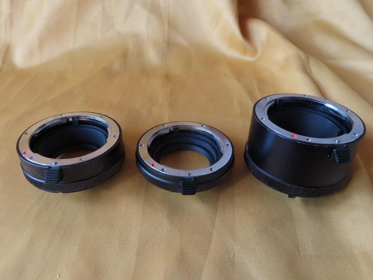 Tussen ringen voor camera, Verzamelen, Fotografica en Filmapparatuur, Fototoestel, 1960 tot 1980, Ophalen of Verzenden