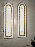 2x porselein deur bescherm plaatjes, Ophalen of Verzenden