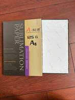 A-SUB Sublimatie Papier A4 - 100 vel, Ophalen of Verzenden, Nieuw, Overige thema's, Overige typen