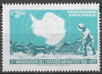 Chili 1972 - Yvert 378 - Verdrag inzake Antarctica (PF) beschikbaar voor biedingen