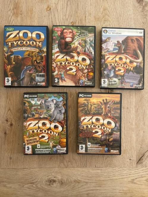 PC game Zoo Tycoon - 5x, Spelcomputers en Games, Games | Pc, Zo goed als nieuw, Overige genres, 1 speler, Vanaf 3 jaar, Ophalen of Verzenden