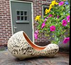 Vintage bloempot - retro bloempot, Tuin en Terras, Bloempotten, Gebruikt, Binnen, Ophalen of Verzenden, Overige vormen