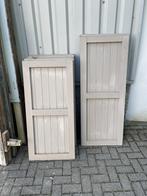 Prachtset massief meranti raamluiken ( 12 stuks), La belle porte, Jurgen.hoogenboezem@gmail.com, Overige typen, Zo goed als nieuw
