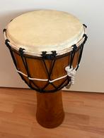 Djembe met hoes, Muziek en Instrumenten, Ophalen, Zo goed als nieuw, Trommel