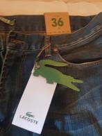 Lacoste jeans nieuwe, Kleding | Heren, Spijkerbroeken en Jeans, Nieuw, W36 - W38 (confectie 52/54), Blauw, Ophalen of Verzenden