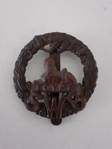 South Wales Borderers  baret embleem WW1 beschikbaar voor biedingen