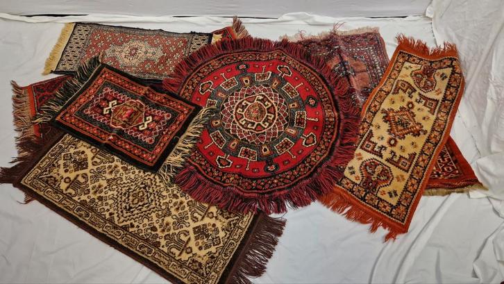 Vintage Perzische tapijten collectie, Huis en Inrichting, Stoffering | Tapijten en Kleden, Gebruikt, Minder dan 50 cm, Minder dan 50 cm