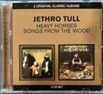 Jethro Tull Heavy Horses & Songs From The Wood 2CD remaster, Ophalen of Verzenden, Zo goed als nieuw, Progressive