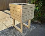 Luxe handgemaakte houten plantenbak, Ophalen, Tuin, Minder dan 60 cm, Nieuw