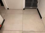 10 m2 vloertegels Concrete design Bianco mat. 100cm x 100cm, Doe-het-zelf en Verbouw, Nieuw, Keramiek, 60 cm of meer, Vloertegels