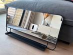 Zwarte industriele spiegel 80x40cm, Ophalen, Minder dan 50 cm, Zo goed als nieuw, Minder dan 100 cm