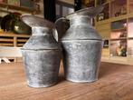 Leuke tinnen schenkkannen, Antiek en Kunst, Antiek | Tin, Ophalen of Verzenden