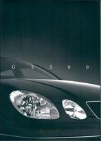 Brochure Lexus GS 300 1997, Gelezen, Overige merken, Ophalen of Verzenden