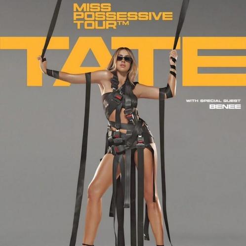 2 tickets: Tate McRae: Miss Possessive Tour Ziggo Dome, Tickets en Kaartjes, Concerten | Pop, Twee personen, April