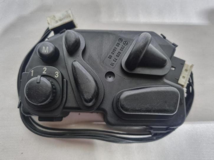 Linker stoel schakelaar W203 C-Klasse A2038207310 [18], Auto-onderdelen, Elektronica en Kabels, Mercedes-Benz, Gebruikt