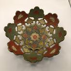 Sierschaal met opengewerkt bloemmotief, Ophalen of Verzenden, Zo goed als nieuw, Rechthoekig