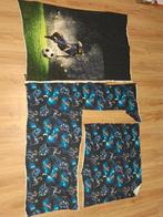 Voetbal Stof Restanten, Gebruikt, Blauw, Ophalen of Verzenden, 30 tot 120 cm