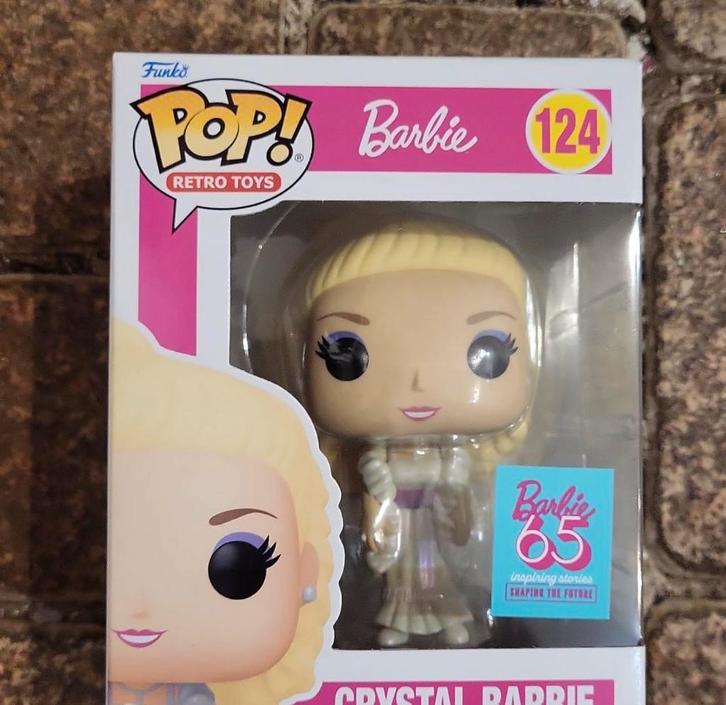 Funko Pop! Crystal Barbie #124, Verzamelen, Poppetjes en Figuurtjes, Zo goed als nieuw, Ophalen of Verzenden
