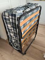 Opklapbed / Logeerbed 190x80 cm, Huis en Inrichting, Slaapkamer | Bedden, Ophalen, Eenpersoons, Zwart, 190 cm of minder