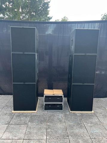 d&b audiotechnik C7 Set (2x C7 Top, 4x C7 Sub, 2x P1200) beschikbaar voor biedingen