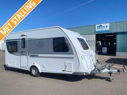 Knaus Sudwind 450 FU bj 2014 +luifel mover stalling, Caravans en Kamperen, Caravans, Bedrijf, tot en met 4, 1000 - 1250 kg, Rondzit
