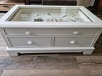Salontafel met lades, Huis en Inrichting, Tafels | Salontafels, Ophalen, Gebruikt, 100 tot 150 cm, 50 tot 100 cm