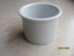 NIEUWSTAAT witte ROYAL MOSA 46 685 POT schaal bloempot ø 10, Antiek en Kunst, Ophalen of Verzenden
