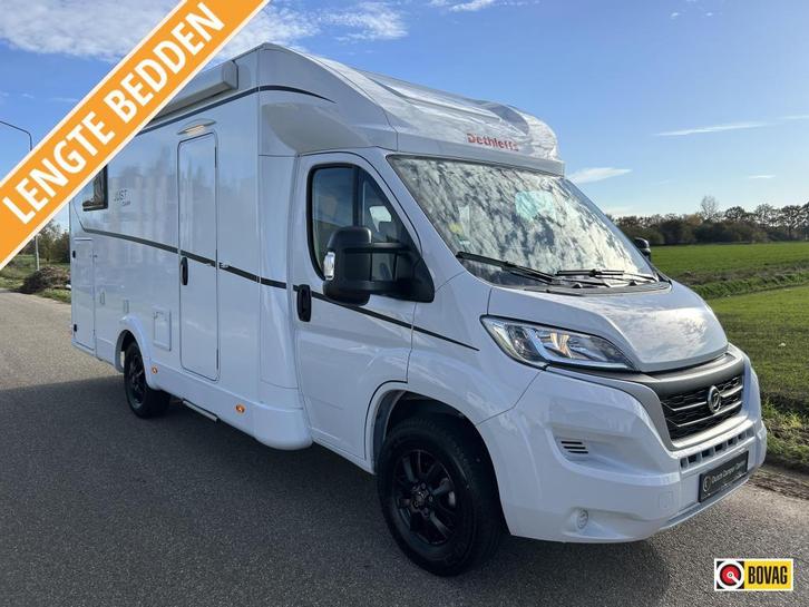 Dethleffs Just Camp T 7052 EB, 2x Airco, Hefbed, Luifel, Caravans en Kamperen, Campers, Bedrijf, tot en met 2, Half-integraal