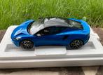 Lotus Emira 1:18 Seneca Blue True Scale TS0345, Ophalen of Verzenden, Zo goed als nieuw, Overige merken