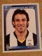Panini Champions League 08/09 Del Piero voetbalplaatje, Ophalen of Verzenden, Zo goed als nieuw, Buitenlandse clubs, Poster, Plaatje of Sticker