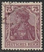 Rijk 1920 148-II Germania 75p, Gest, Ophalen of Verzenden, Overige periodes, Gestempeld