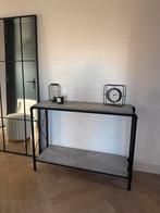 Strakke wandtafel / sidetable - 110x80x35 cm, Ophalen, 100 tot 150 cm, Zo goed als nieuw, Metaal