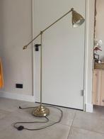 IKEA vloerlamp goud / messing kleur, Huis en Inrichting, Lampen | Vloerlampen, Ophalen, Zo goed als nieuw, 100 tot 150 cm
