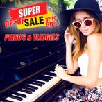 Super Summer Sale - Kortingen tot 50% - 7 dagen p/w geopend, Muziek en Instrumenten, Piano's, Verzenden, Zwart, Nieuw, Piano